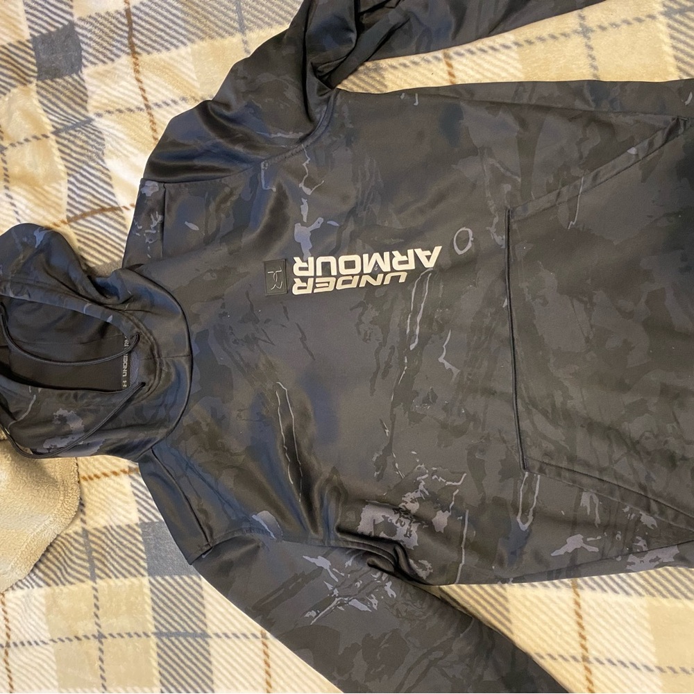 Under Armour Black Camouflage Hoodie
